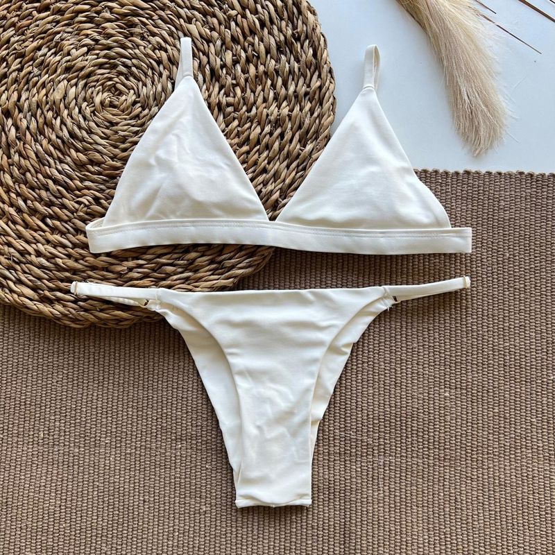 Conjunto Fixo Off White Liso