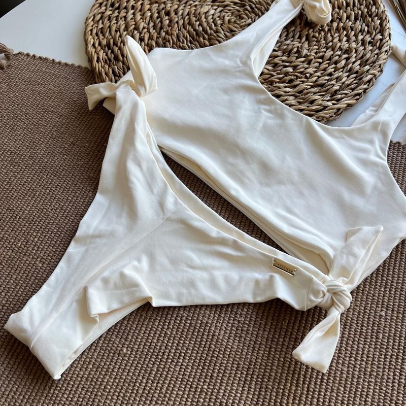 Conjunto Dubai Off White Liso