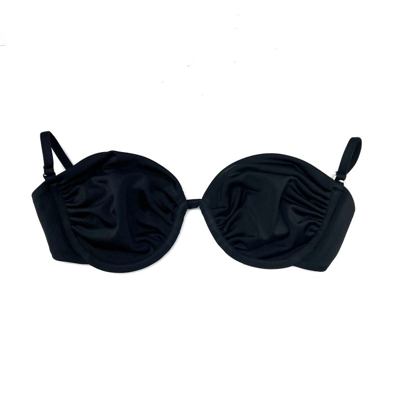 Top Hawaii Meia Taça Preto Liso