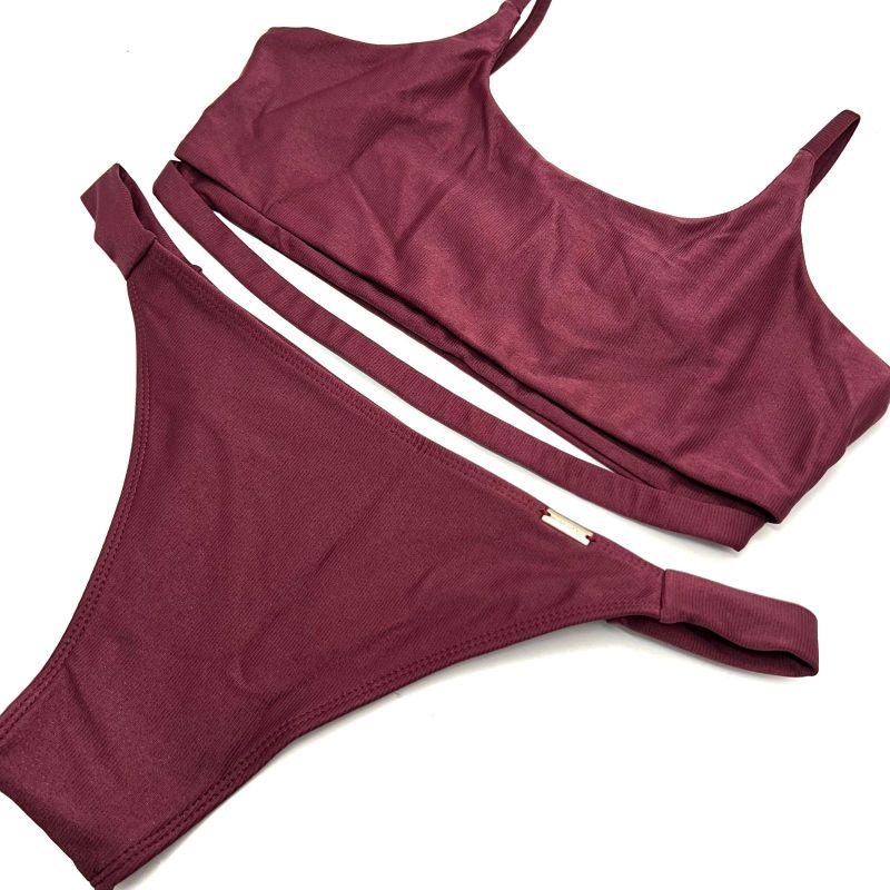 Conjunto Ousadia Berry Canelado