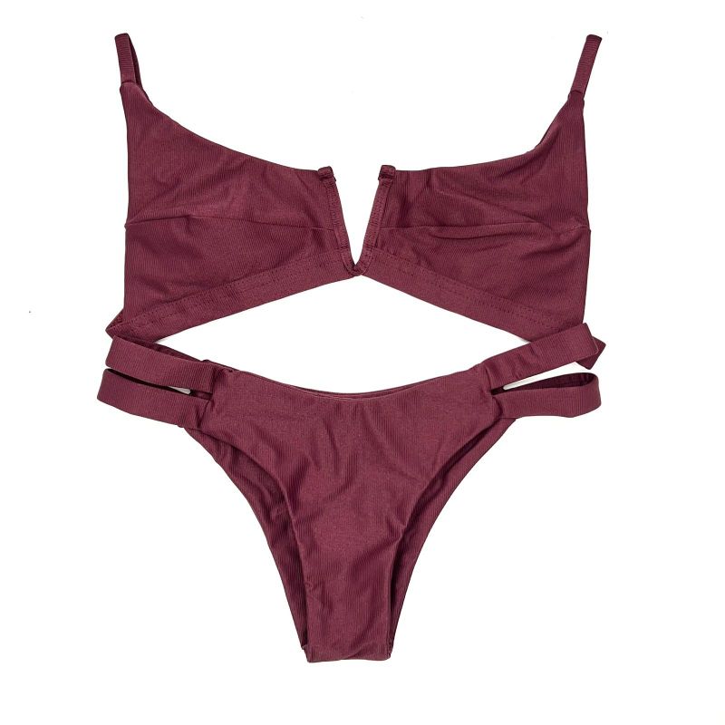 Conjunto Maldivas Berry Canelado