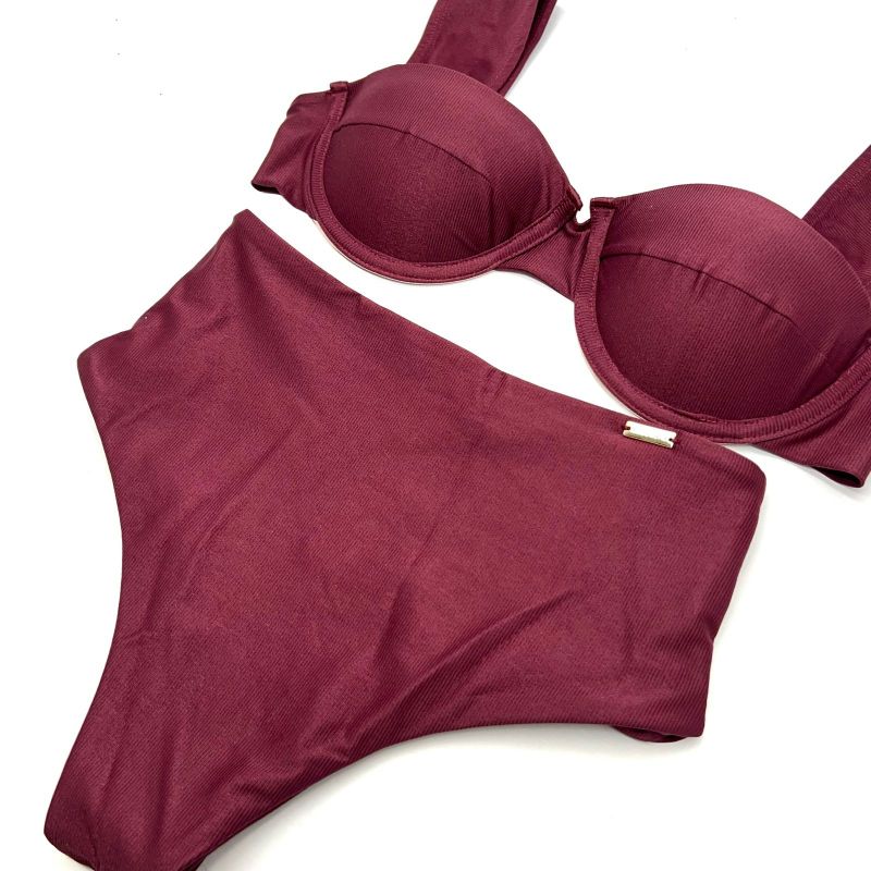 Calcinha Hot Pants Confort Berry Canelado