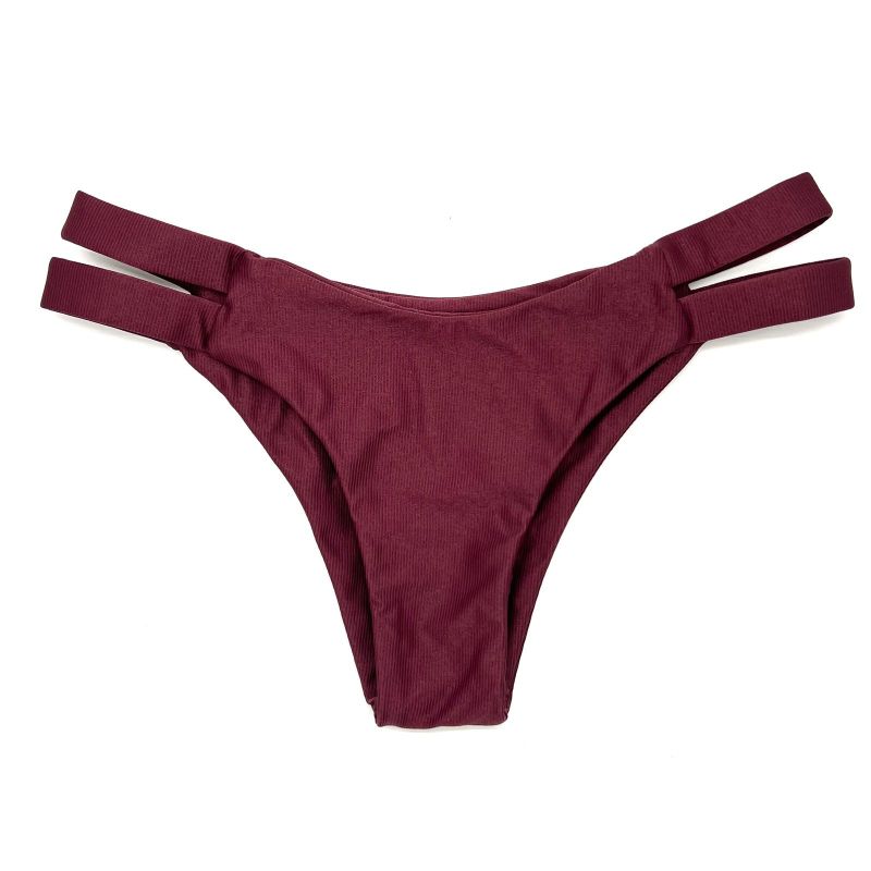 Calcinha Maldivas Berry Canelado