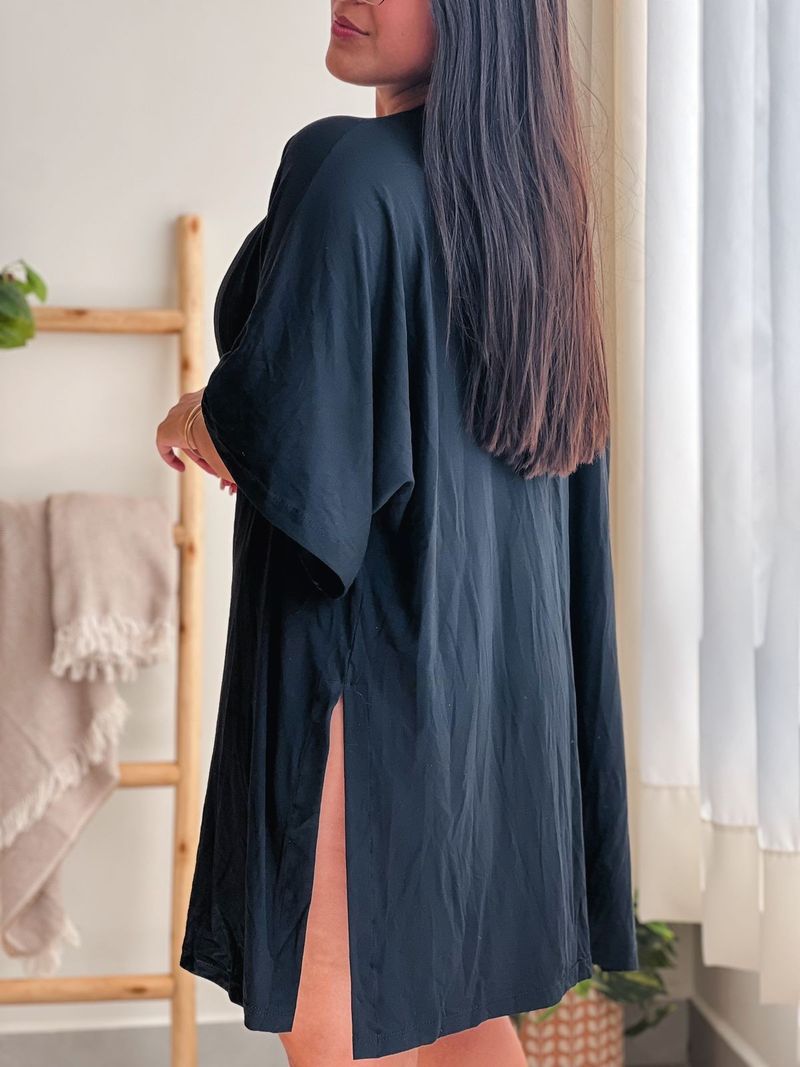 Kimono | Dois em Um Preto