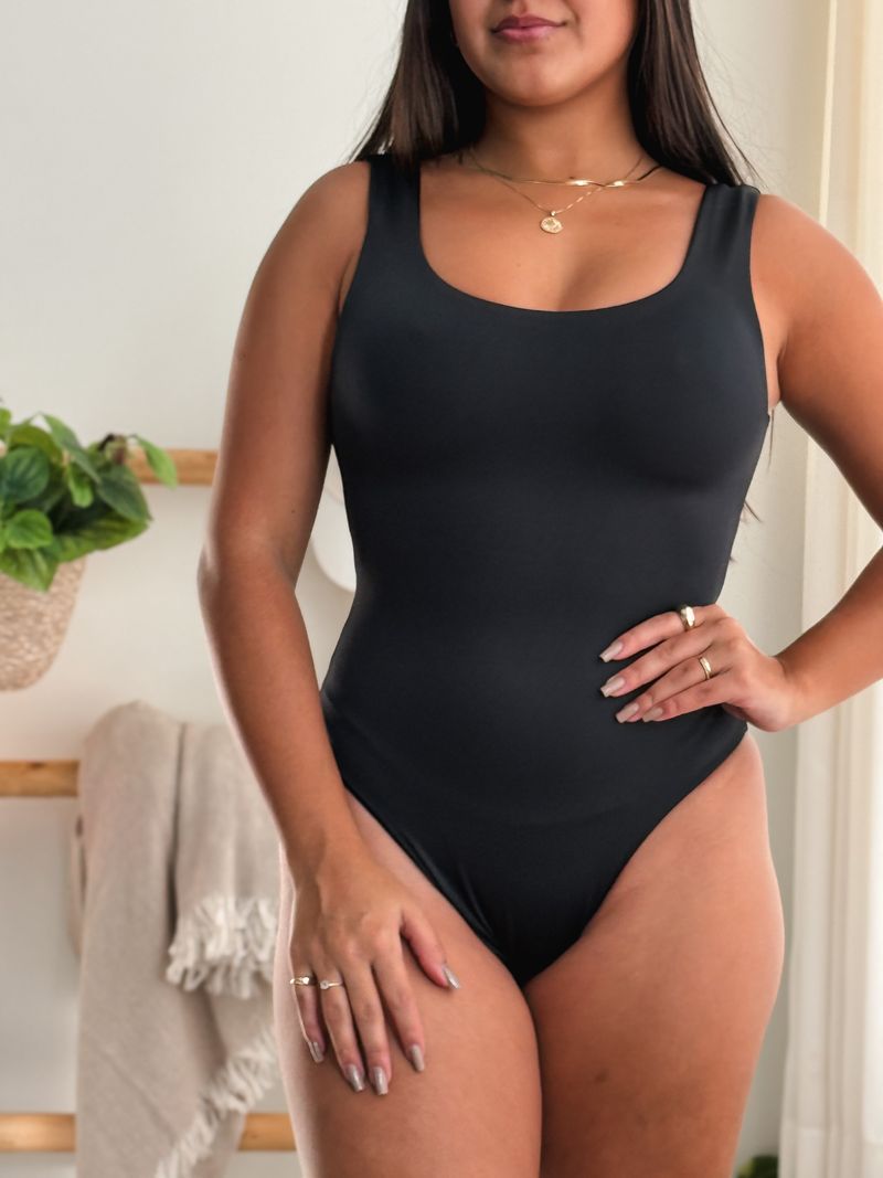 Body Clássico Preto Liso