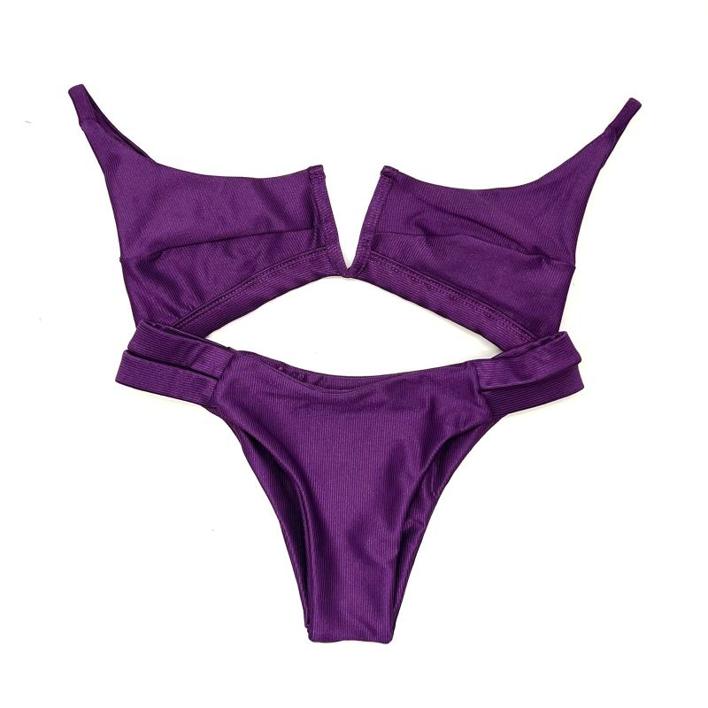 Conjunto Maldivas Uva Canelado