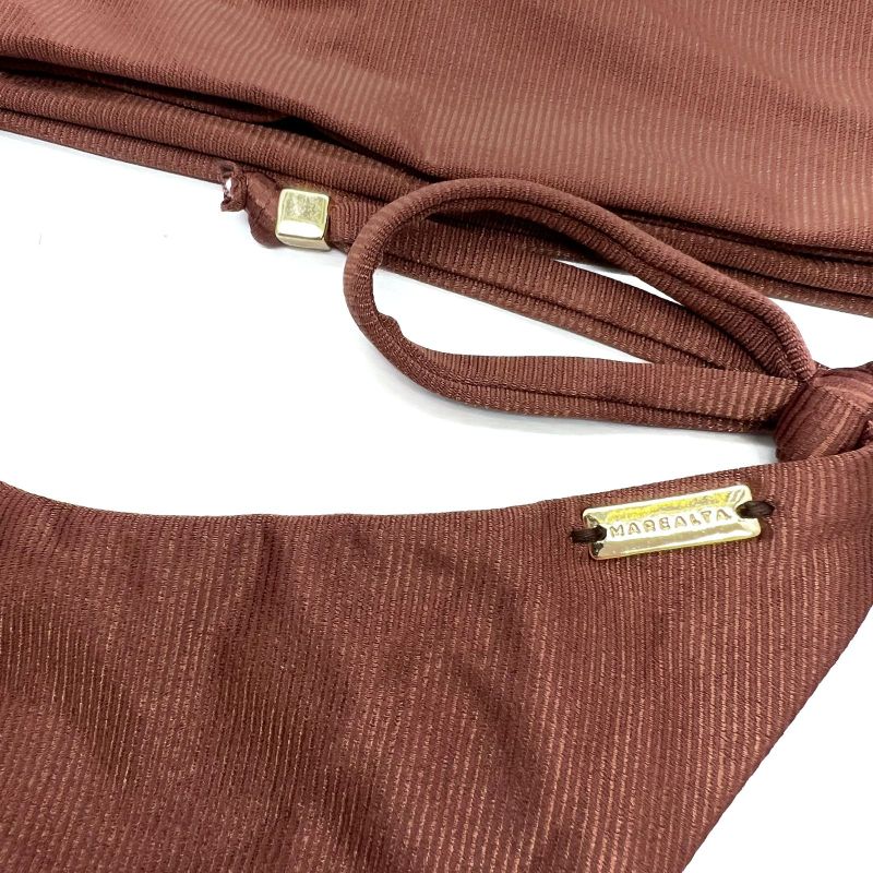 Conjunto Faixa Marrom Avelã Canelado