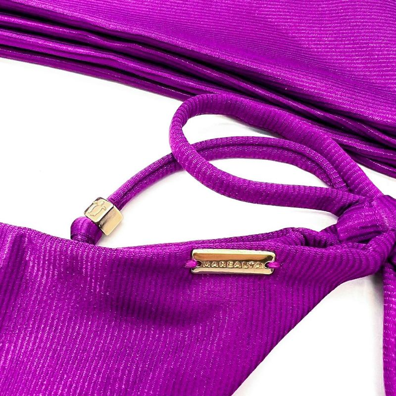 Conjunto Faixa Fucsia Canelado