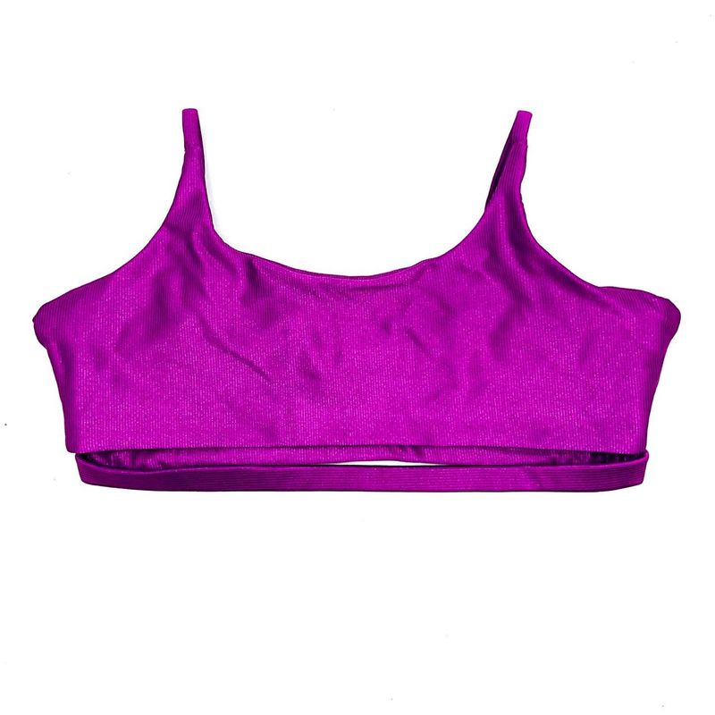 Top Ousadia Fucsia Canelado