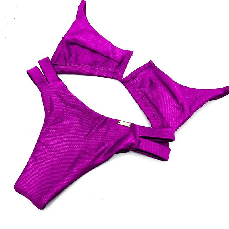 Calcinha Maldivas Fucsia Canelado