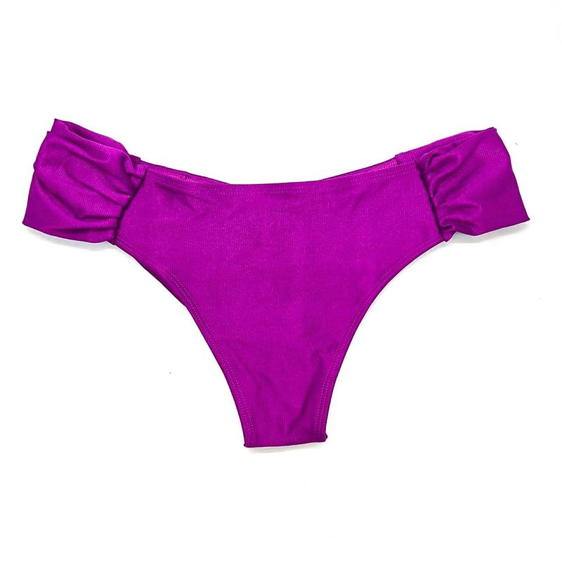 Calcinha Tira Larga Fucsia Canelado