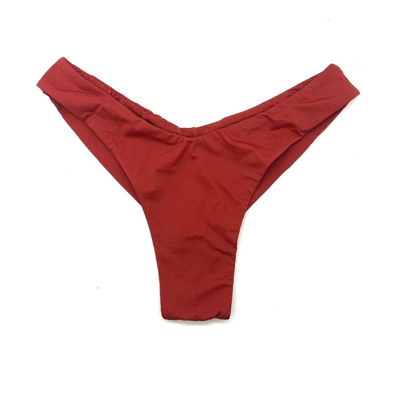 Calcinha Asa Delta Vermelho Dots