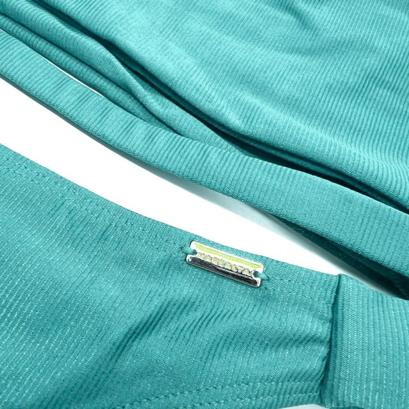 Conjunto Ousadia Verde Água Canelado