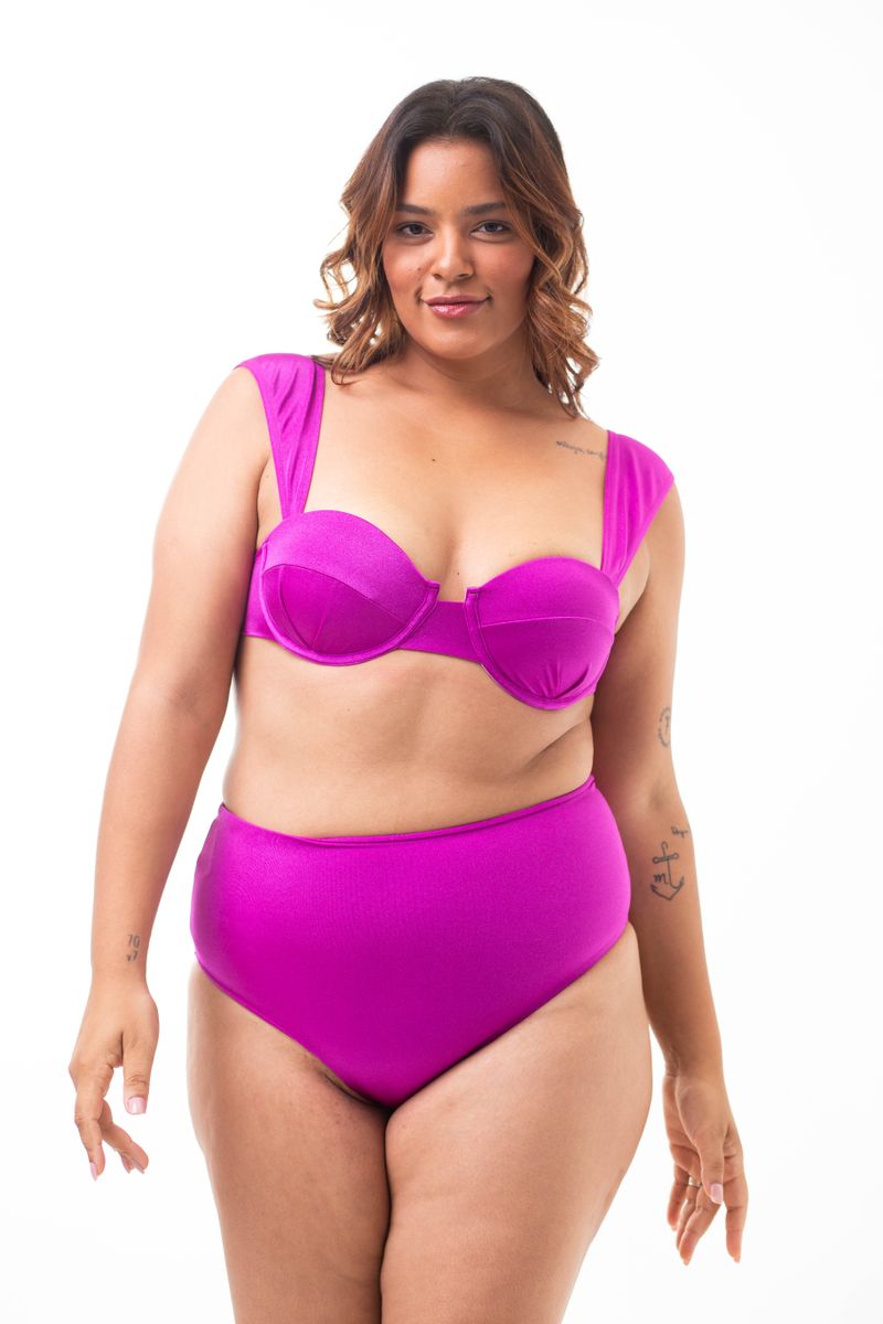 Conjunto Concha Laranja Canelado