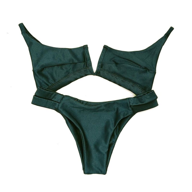 Conjunto Maldivas Floresta Canelado