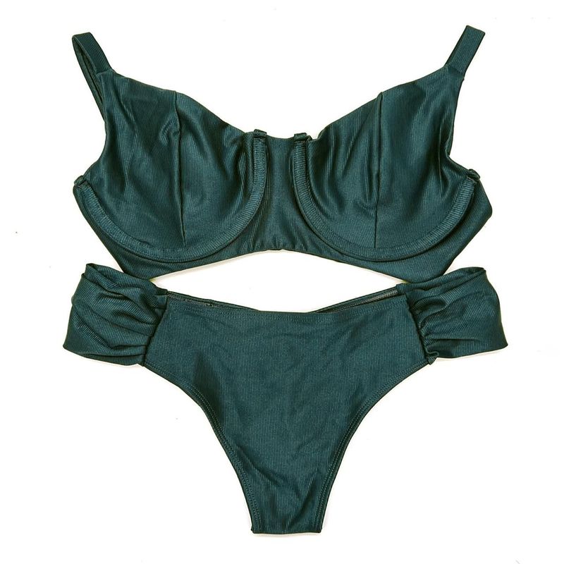 Conjunto Confy Floresta Canelado