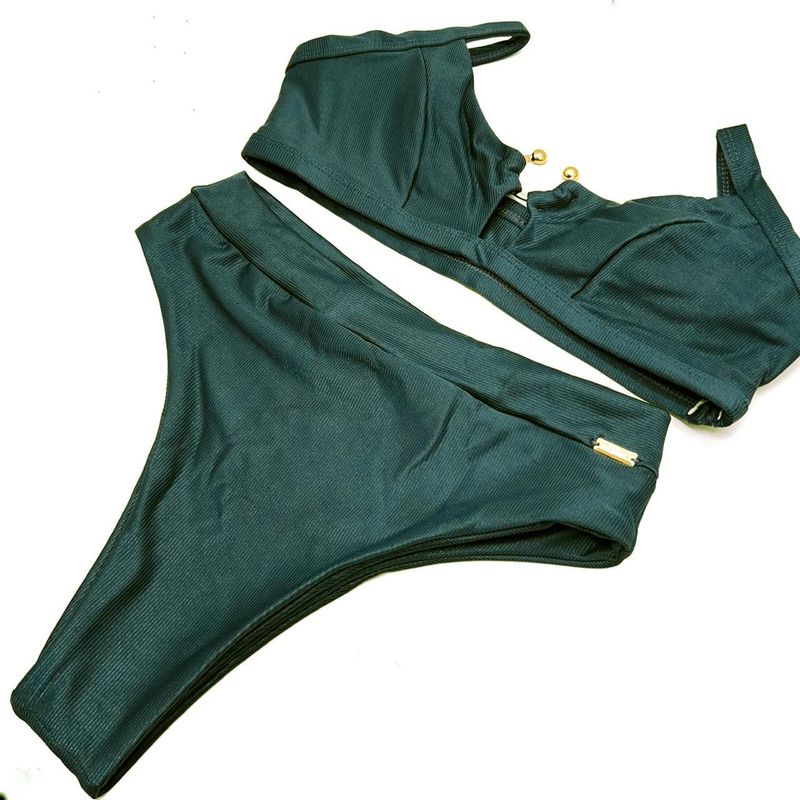 Conjunto Santorini Floresta Canelado