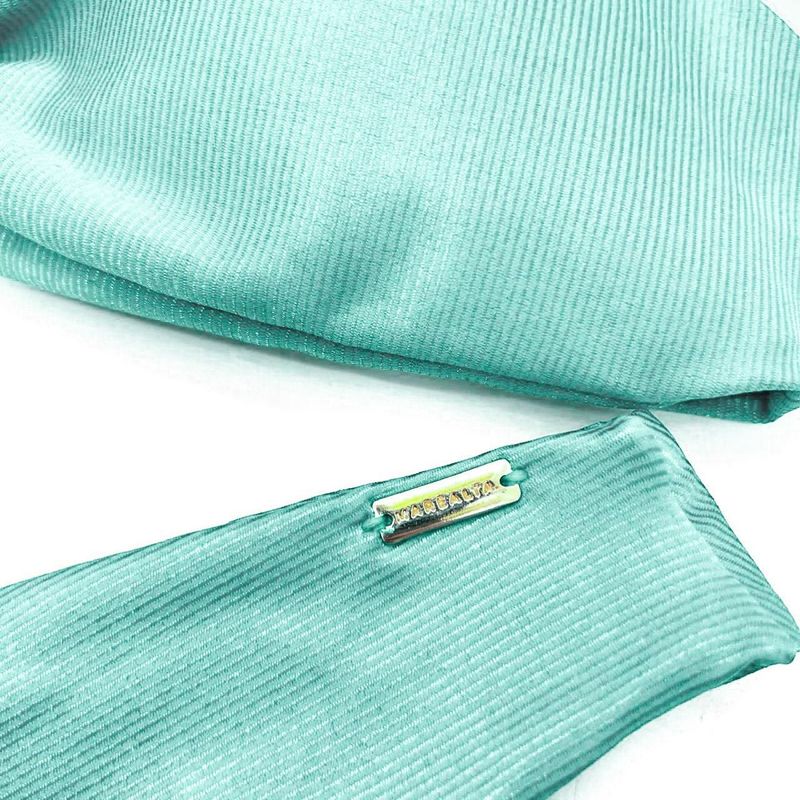 Conjunto Laço Verde Candy Canelado