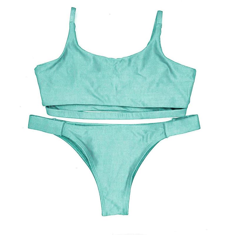 Conjunto Ousadia Verde Candy Canelado