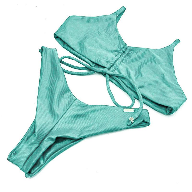 Conjunto Cancun Verde Candy Canelado