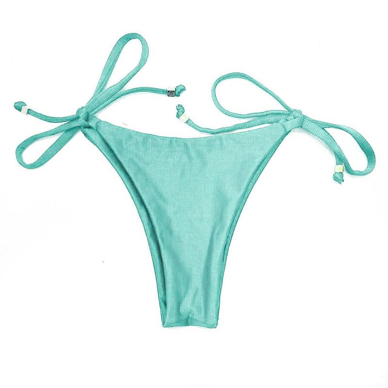 Calcinha Lação Verde Candy Canelado