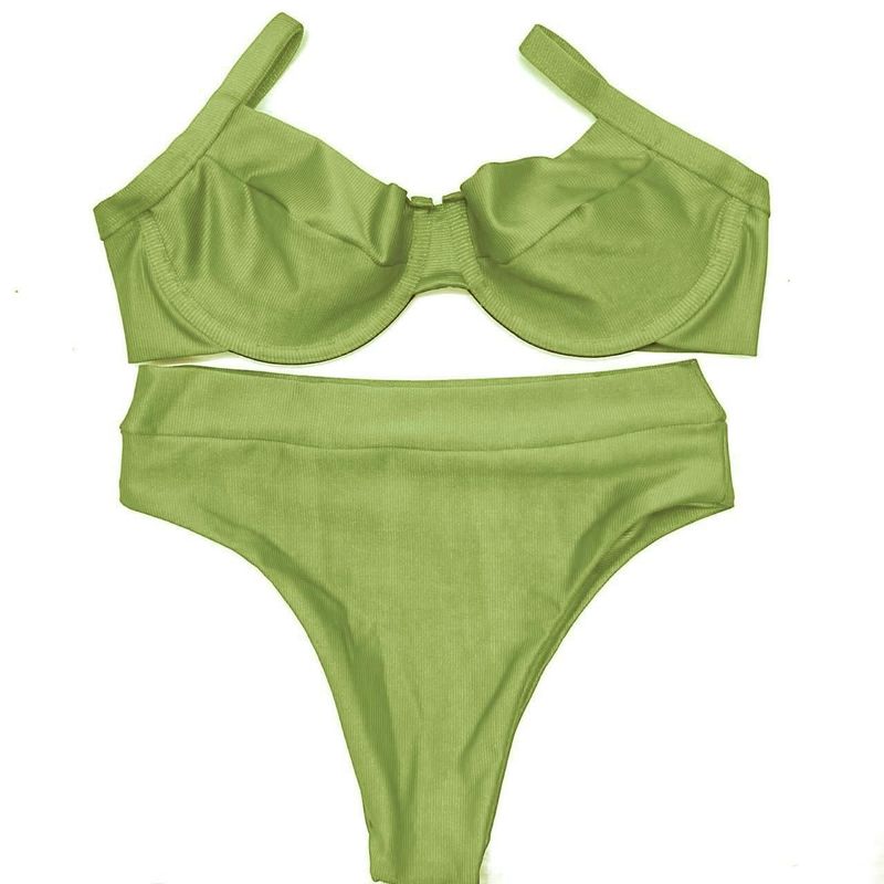 Conjunto Retrô Erva Doce Canelado