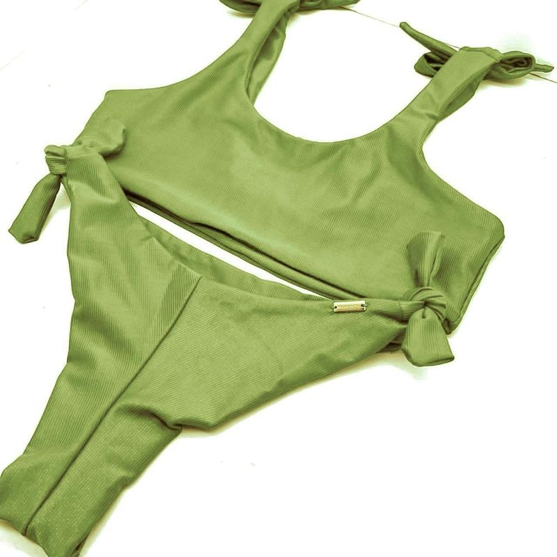 Conjunto Dubai Erva Doce Canelado