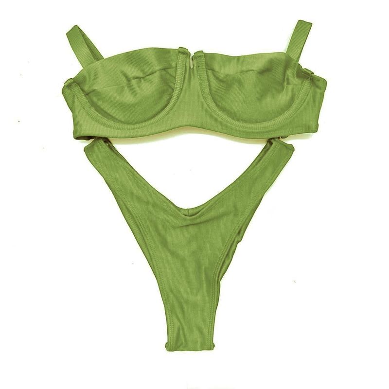 Conjunto Bahamas Erva Doce Canelado