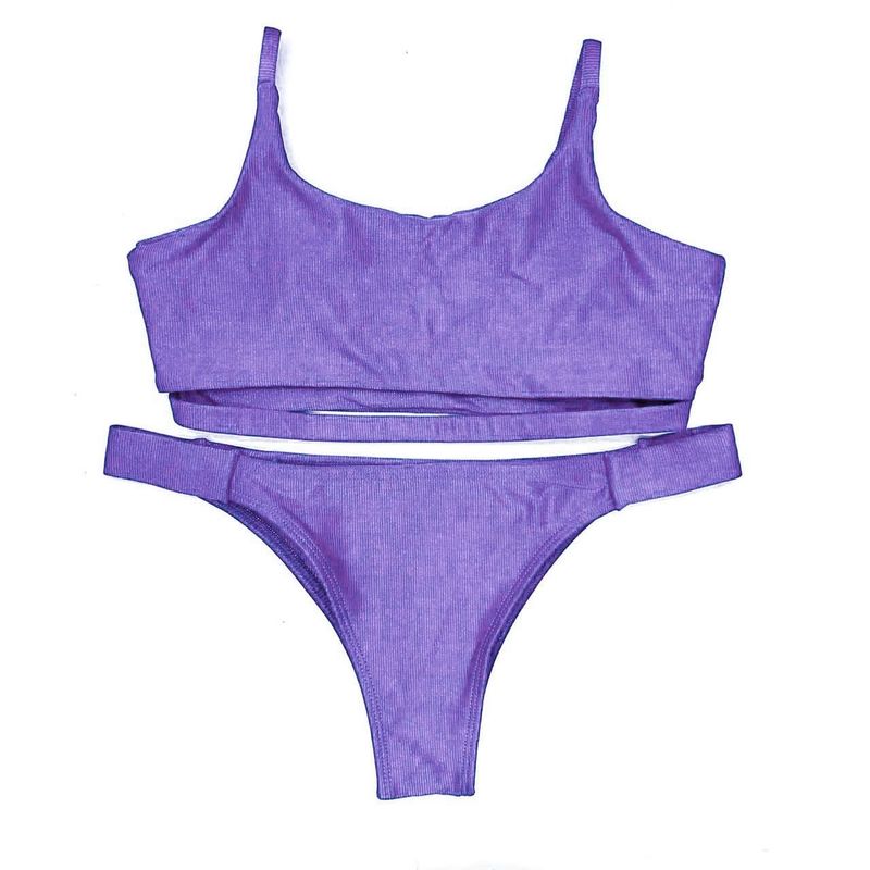 Conjunto Ousadia Lavanda Canelado