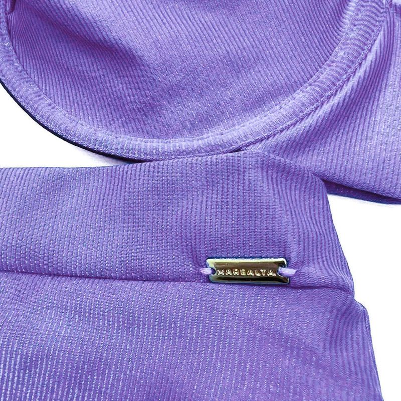 Conjunto Retrô Lavanda Canelado