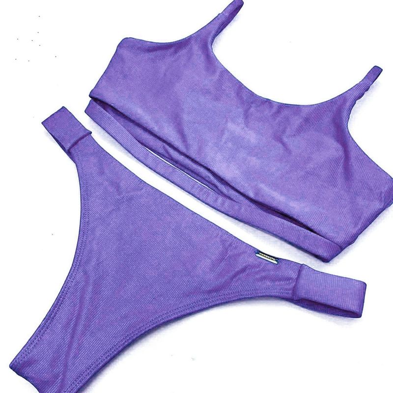 Calcinha Ousadia Lavanda Canelado