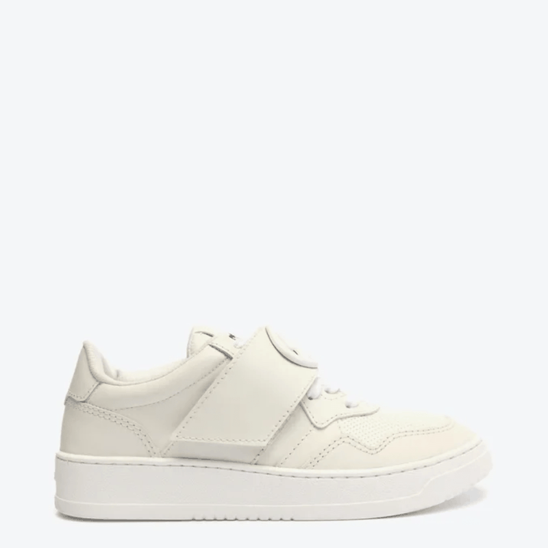 TENIS SCHUTZ COURO DETALHE BRANCO