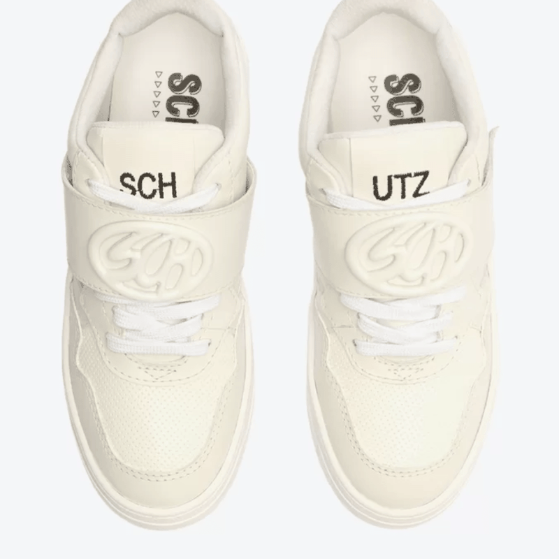 TENIS SCHUTZ COURO DETALHE BRANCO