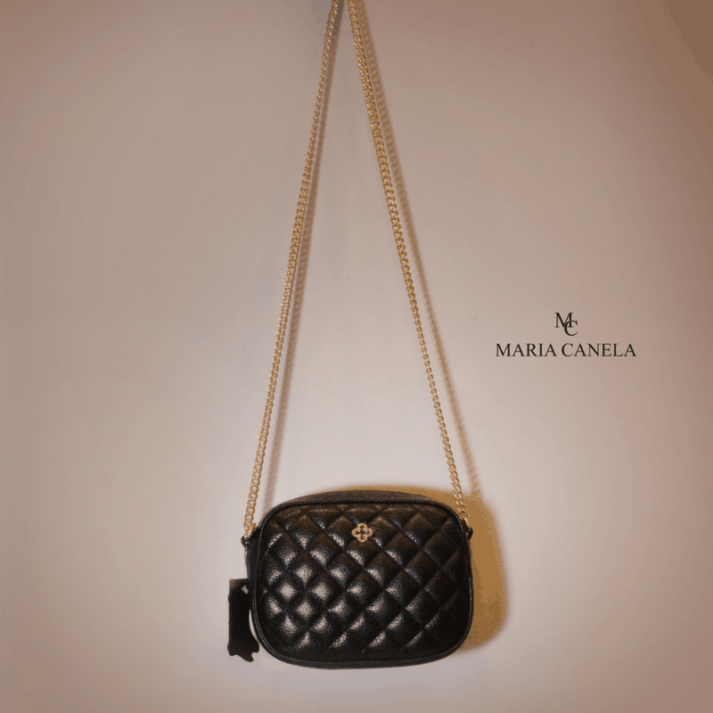 BOLSA CAPODARTE CROSSBODY COURO MATELASSE CORRENTE