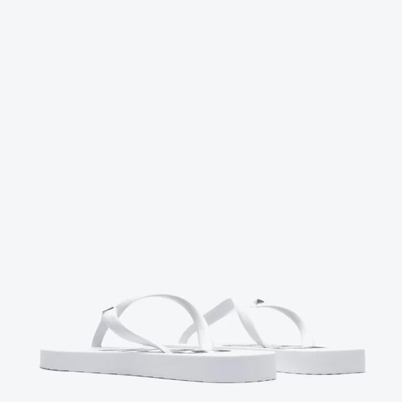 CHINELO SCHUTZ  REDONDO LOGO WHITE 