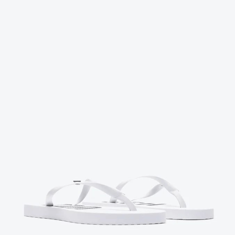 CHINELO SCHUTZ  REDONDO LOGO WHITE 