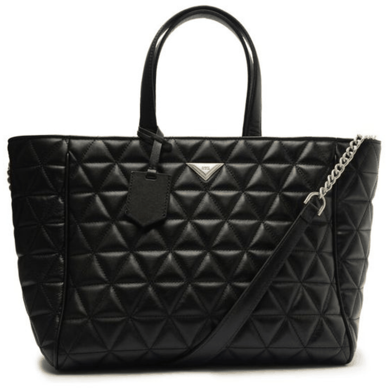 BOLSA SCHUTZ SHOPPING 944 COURO MATELASSE PRETO S5001824460001