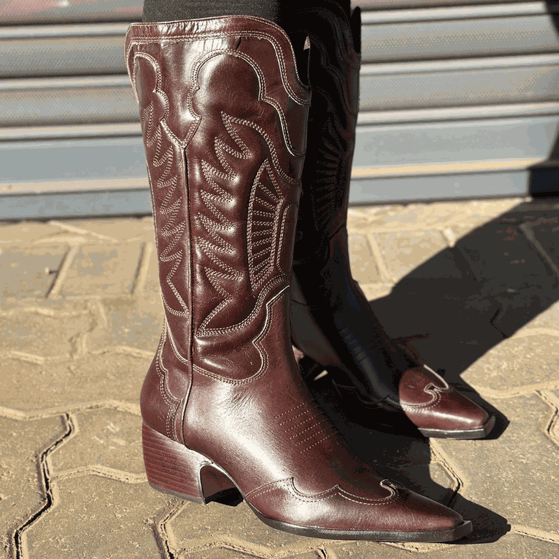 BOTA LUIZA BARCELOS WESTERN COFFEE 135900082