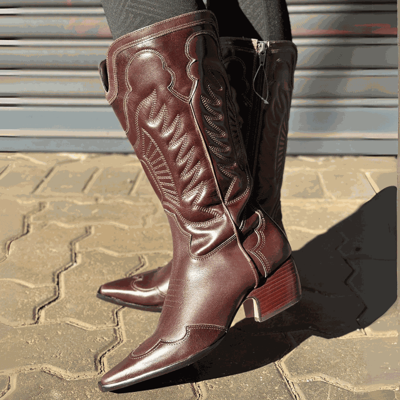 BOTA LUIZA BARCELOS WESTERN COFFEE 135900082