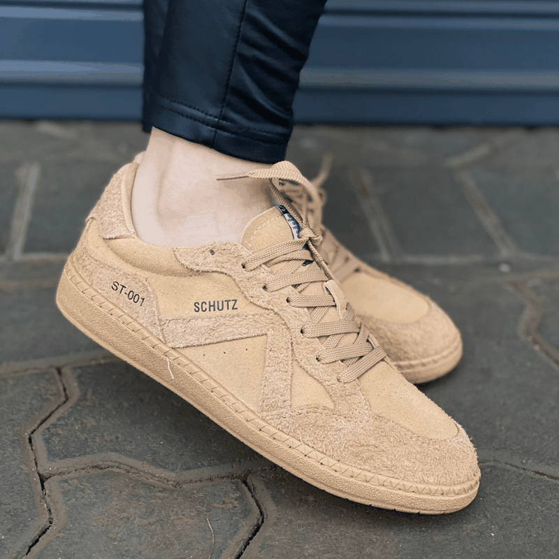 TENIS SCHUTZ ST 001 NOBUCK CAMEL S2185300010049