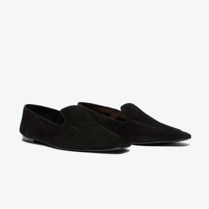 LOAFER SCHUTZ SALTO BAIXO NOBUCK PRETO S2071000230005