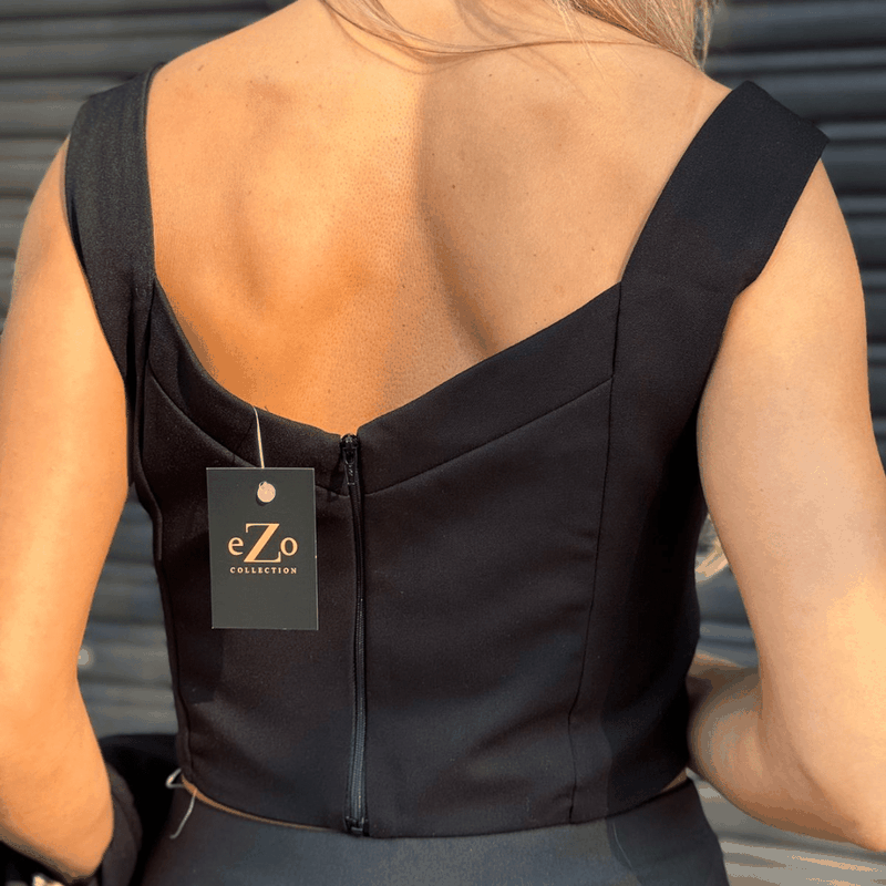 BLUSA EZO YORK CORSET ZIPER 