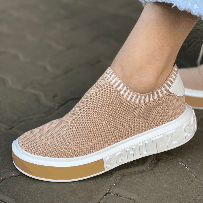 TENIS SCHUTZ BOLD KNIT NUDE S2092000010030