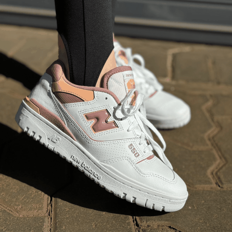 TENIS NEW BALANCE BBW550 BRANCO/ROSA 