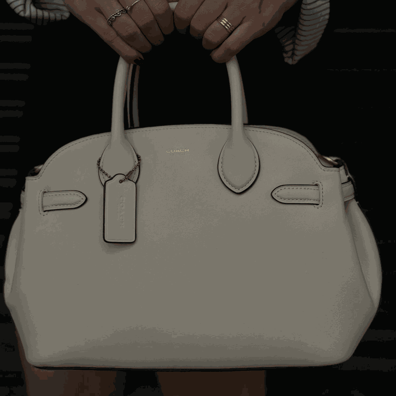 BOLSA COACH EMPIRE CARRYALL 28 OFF WHITE CU218B4/HA