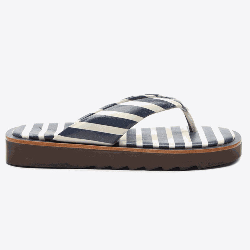 SANDALIA VICENZA FLIP FLOP TRACE LENÇO LISTRAS AZUL P1179900010008