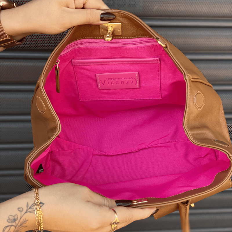 BOLSA VICENZA MEDIA BETHANY TOTE BOLSOS CHARMS CAR