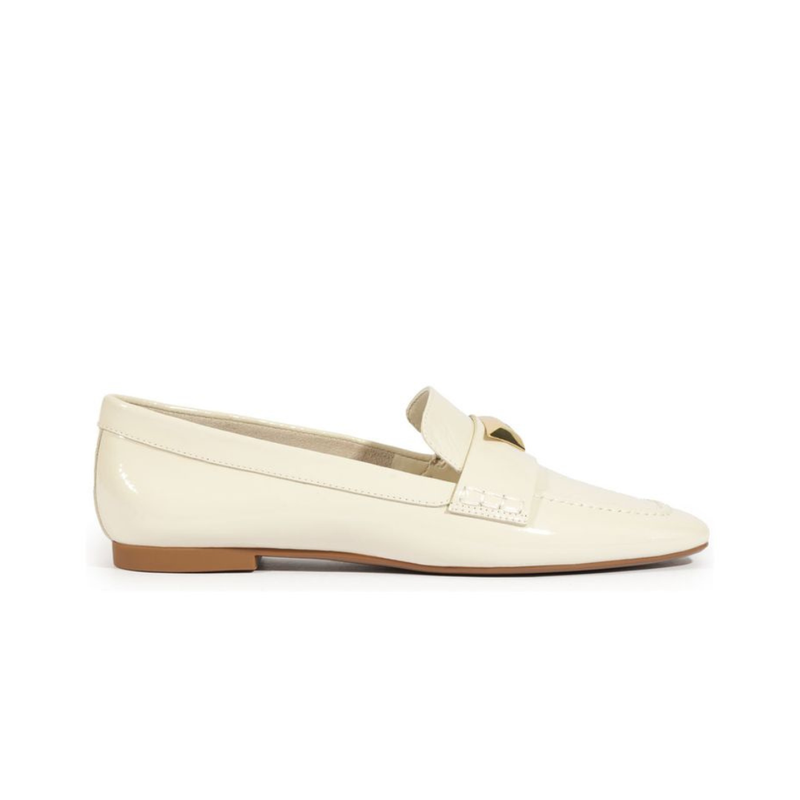 MOCASSIM SCHUTZ COURO SUGAR WHITE