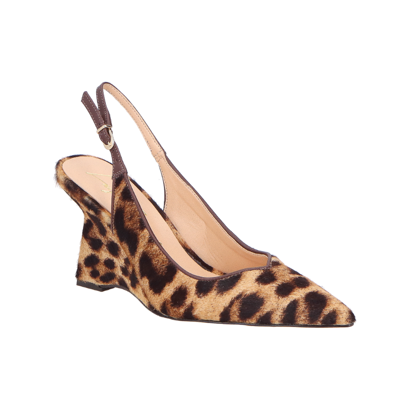 SCARPIN LUIZA BARCELOS SLINGBACK ANABELA ONÇA