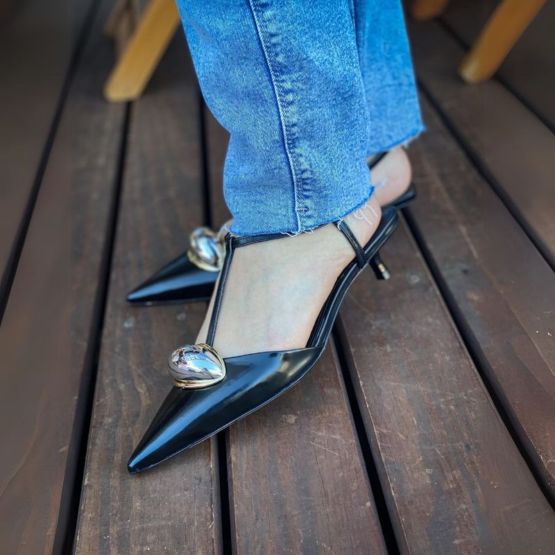 SCARPIN VICENZA SLINGBACK BECCA PRETO
